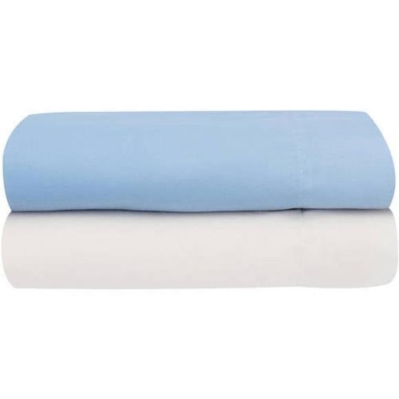 Microfiber Bed Sheet Set, Twin, Blue, 3 Piece NWT - Picture 3 of 6